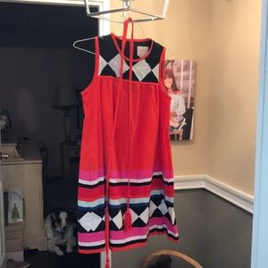 colorful sun dress